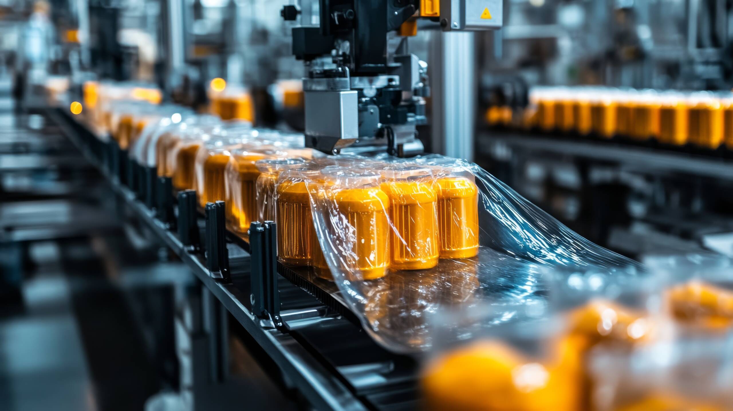 Indústrias alimentícias embaladas